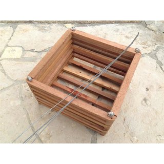 Natur-Pflanzkorb 25x25x14cm mit Aufhngung